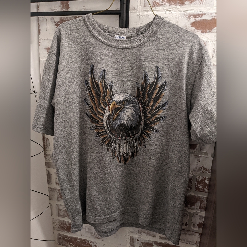 Manitoulin Island eagle graphic tee